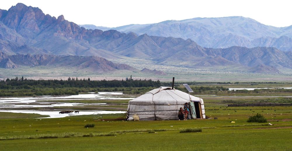Freiwillige in der Mongolei