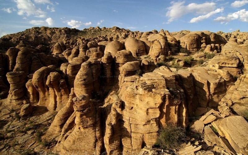 Rocky formations of Baga Gazriin Chuluu