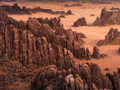 Baga gazriin chuluu rock formation