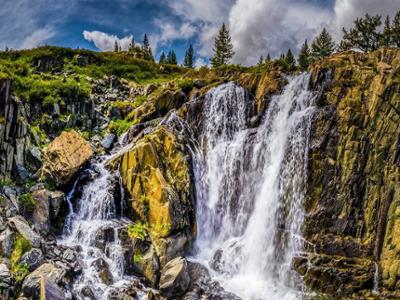 Baga Turgen Waterfal - Bayan-Ulgii Province