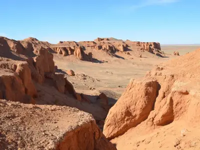 Bayanzag Flaming Cliffs