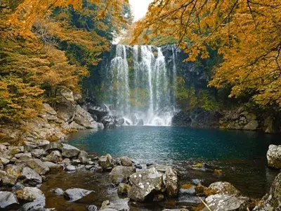 Чонжиён хүрхрээ (cheonjeyeon waterfall)