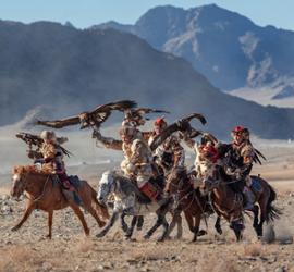 Les chasseurs à l’aigle de Mongolie