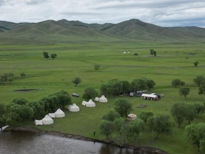 Glamping camp
