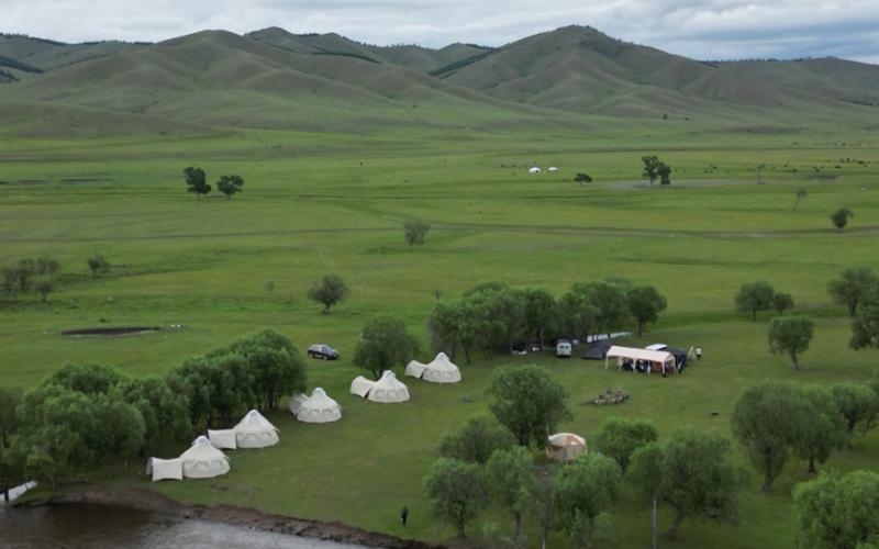 Glamping camp