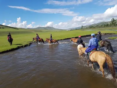 Horse riding 
