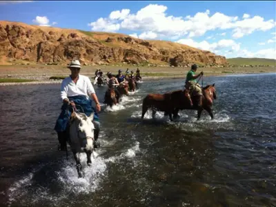 Horse riding 