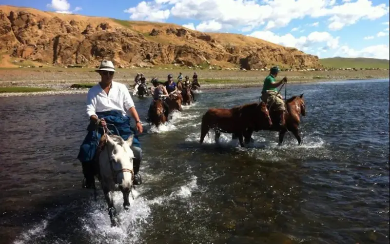 Horse riding 