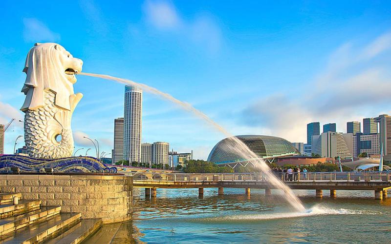 Сингапур - Merlion park