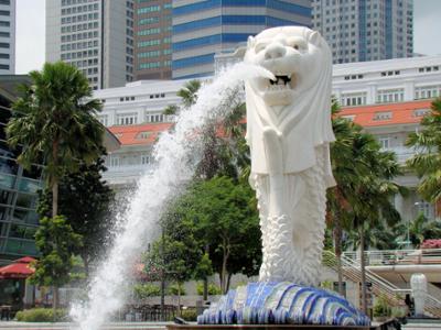 Сингапур - Merlion park
