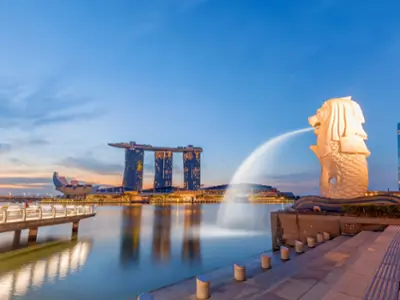 Сингапур - Merlion park