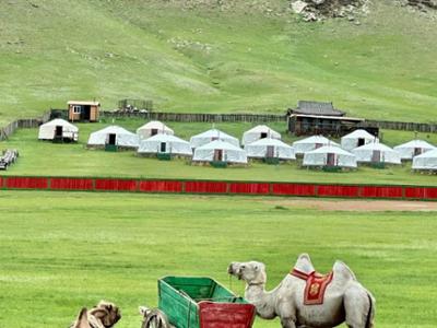 Mongol Nomadic Ger Camp 