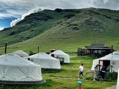 Mongol Nomadic Ger Camp 