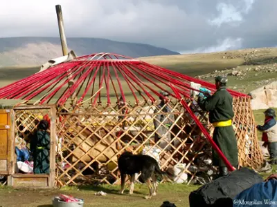 Mongolian Traditonal GER