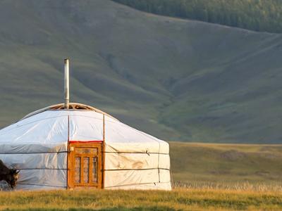 Mongolian Traditonal GER
