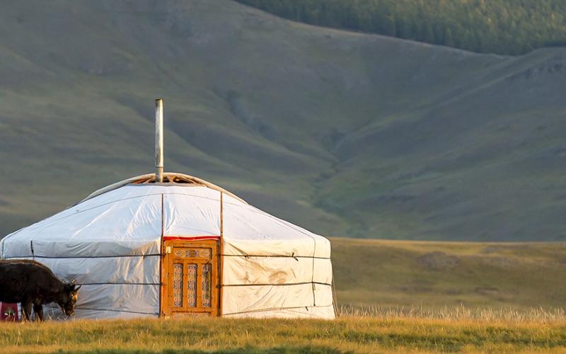 Mongolian Traditonal GER