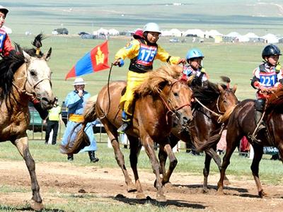 Horse Racing at Naadam Festival