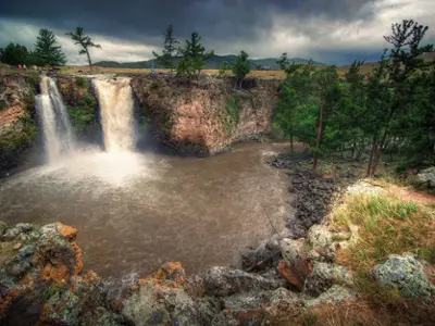 Orkhon Waterfall