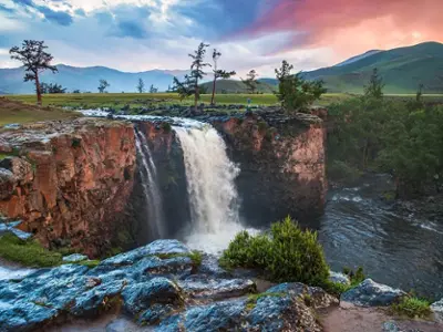 Orkhon Waterfall