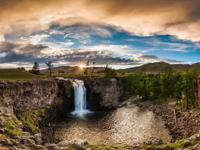 Orkhon Waterfall