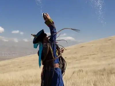 Le Chaman en Mongolie