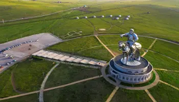 Statue of Chinggis Khan - Tsonjinboldog