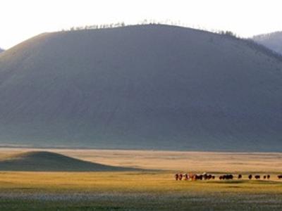 Uran Togoo volcano