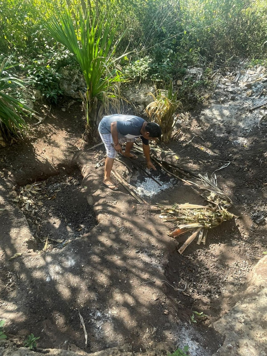 Temazcal au Mexique
