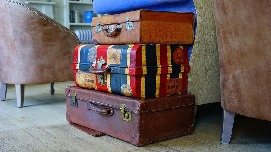 Packing one's bag