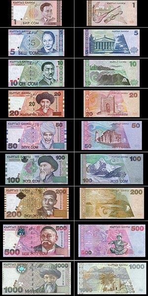billets kirghizes