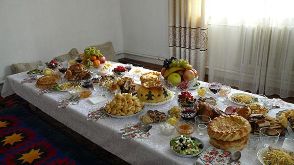 repas mariage kirghize