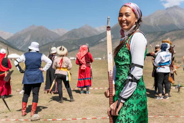 Les femmes du World Nomad Games en image