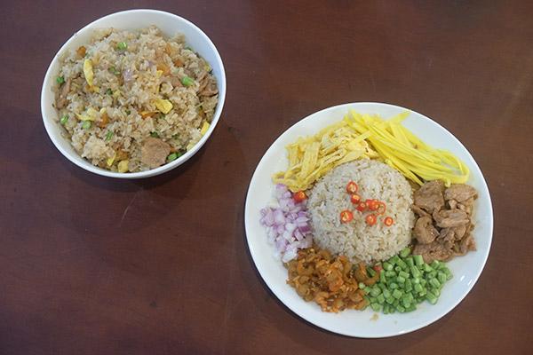 Recette cambodgienne du riz Kapi