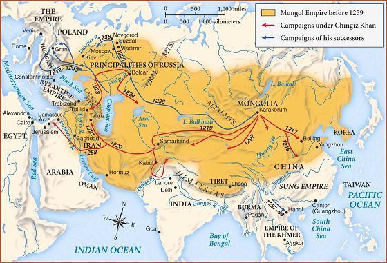 L'empire Mongol