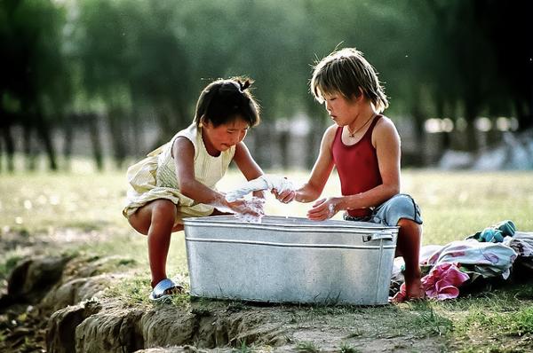 Les enfants des steppes de Mongolie