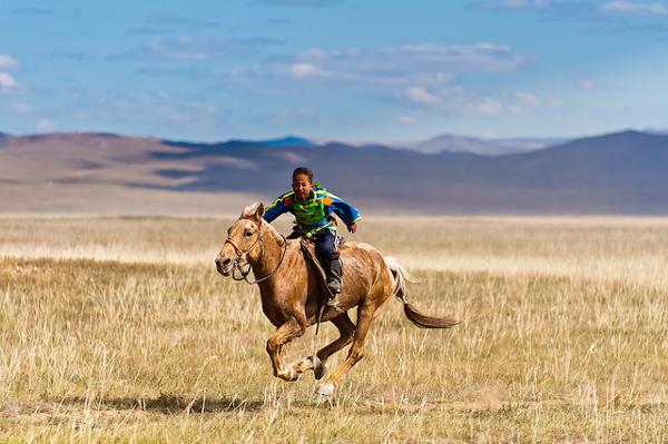 Les enfants des steppes de Mongolie