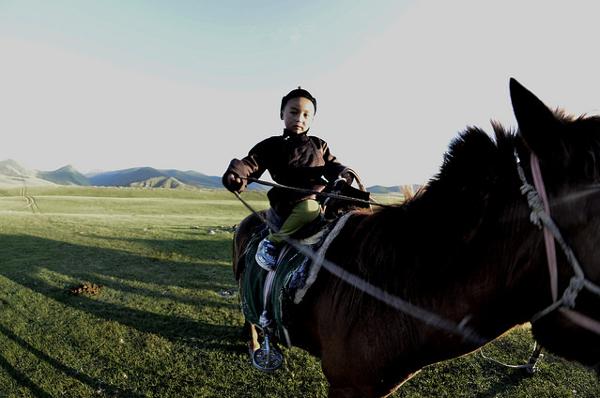 Les enfants des steppes de Mongolie