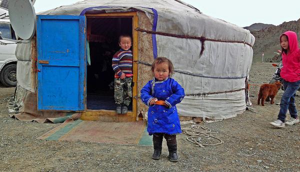 Les enfants des steppes de Mongolie