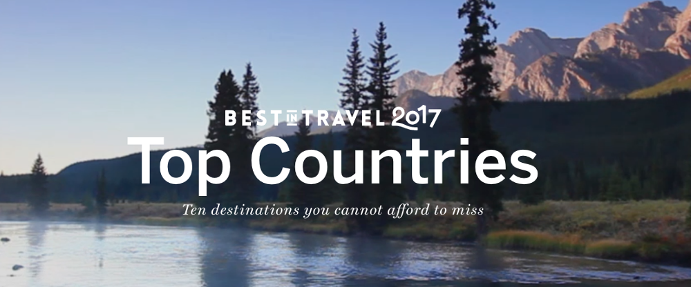 Mongolia in the top 10 countries to visit in 2017!