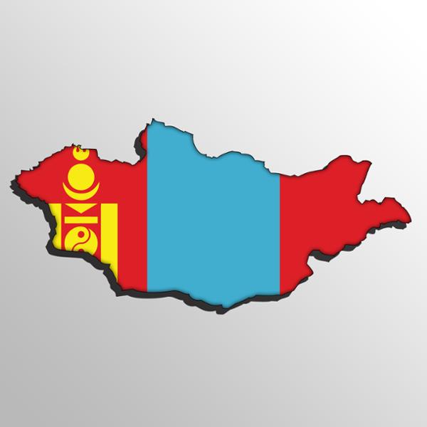 Mongolei Karten